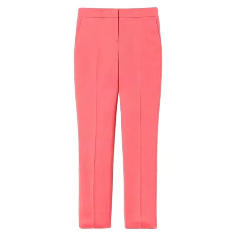 Twinset Woman Trousers Sigaretta Pink made by Siebentaschen