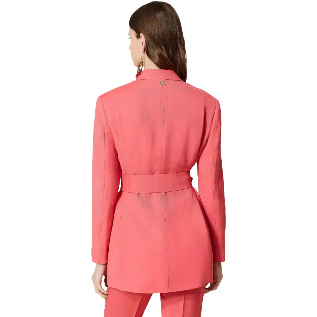 Twinset Woman Jacket Blazer Pink sold by Siebentaschen product image thumbnail 3