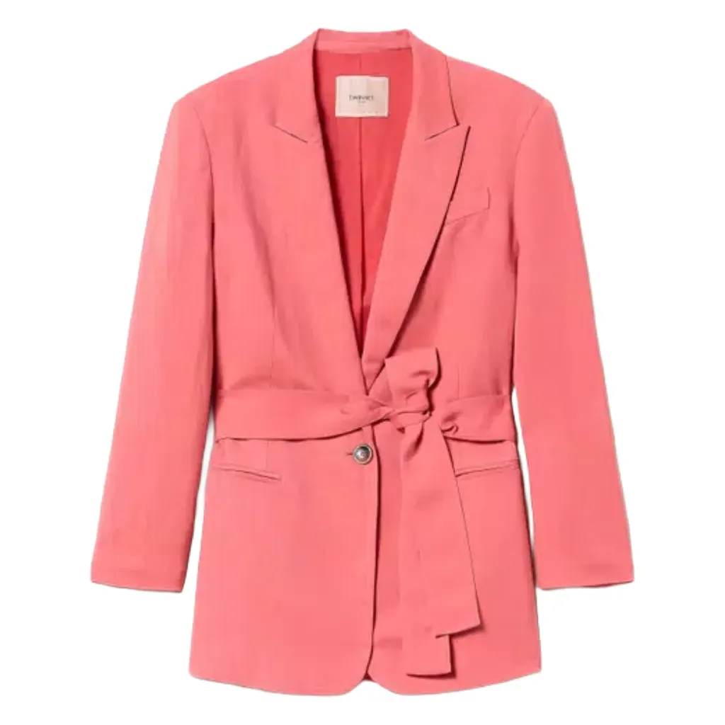 Twinset Woman Jacket Blazer Pink sold by Siebentaschen