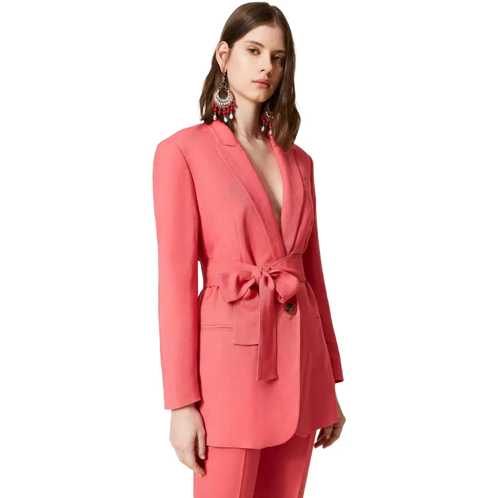 Twinset Woman Jacket Blazer Pink sold by Siebentaschen product image thumbnail 2