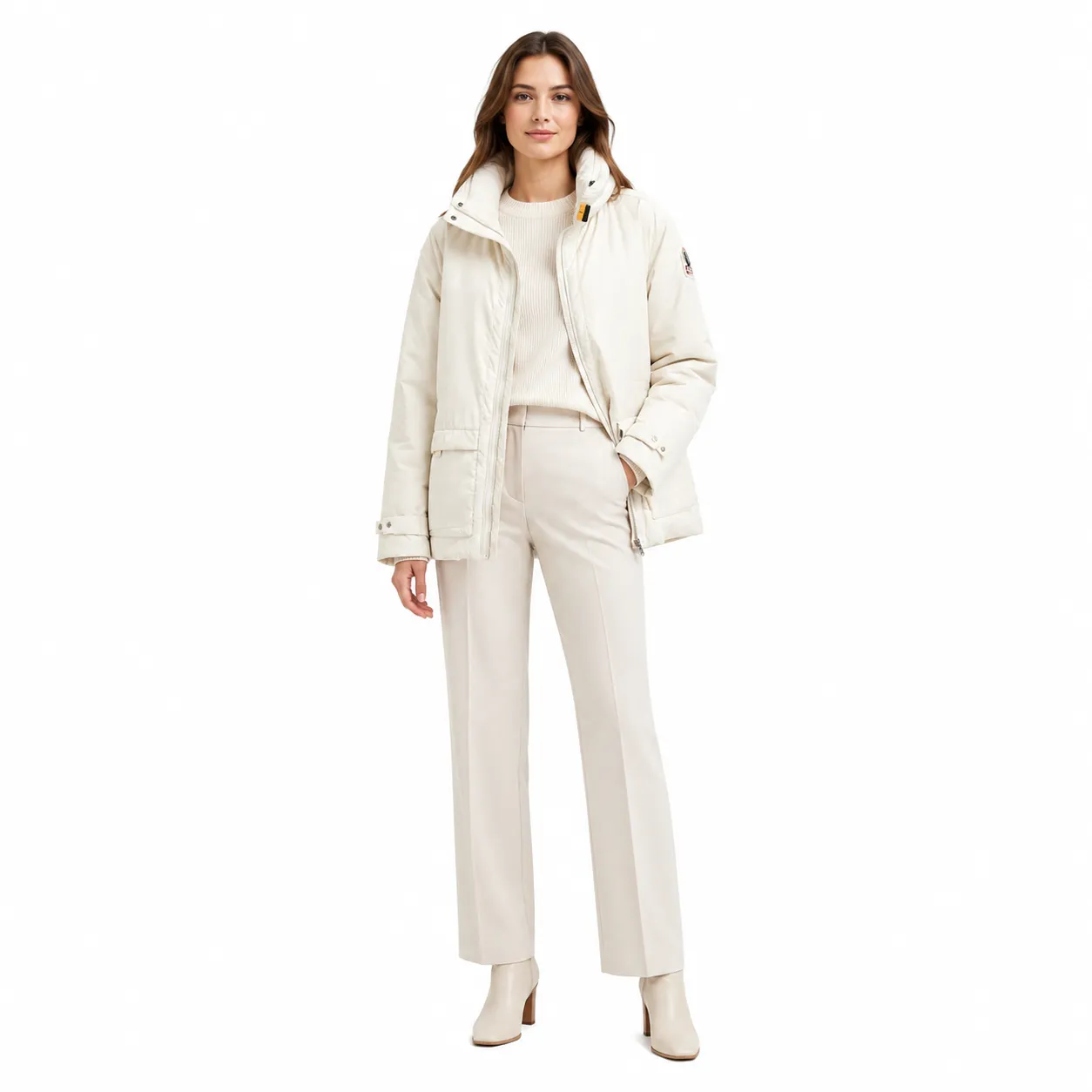 Parajumpers Woman Down Jacket Nairana Beige sold by Siebentaschen product image thumbnail 2