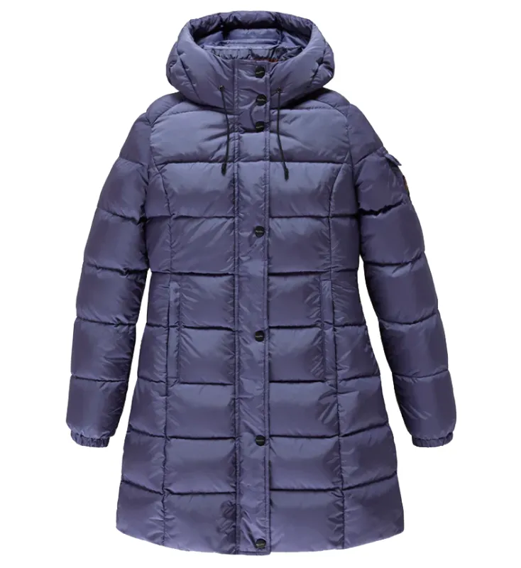 Refrigiwear Woman Lady Long Hunter Jacket Purple made by RefrigiWear