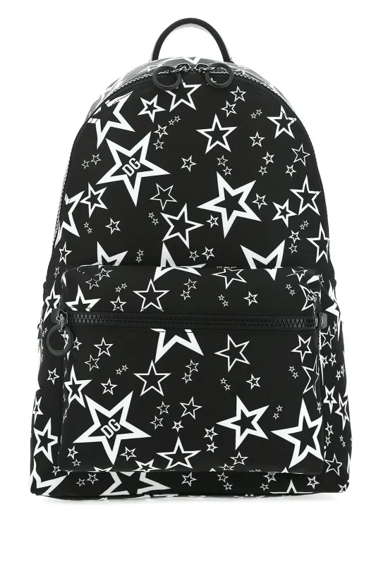 Dolce & Gabbana Woman Backpack Stampato Black made by Dolce & Gabanna