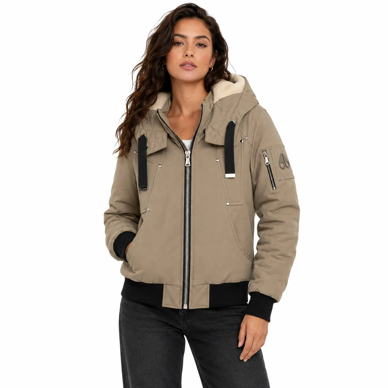 Moose knuckles Woman Jacket Padded Green sold by Siebentaschen product image thumbnail 3