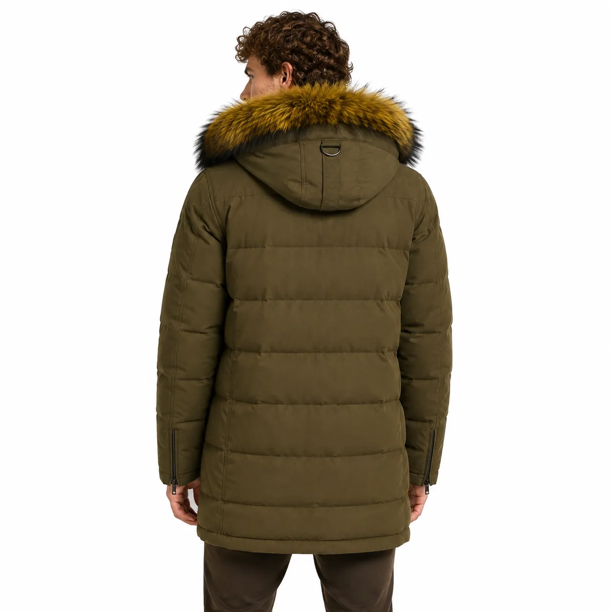 Moose knuckles Man Jacket Long Hooded Green sold by Siebentaschen product image thumbnail 4