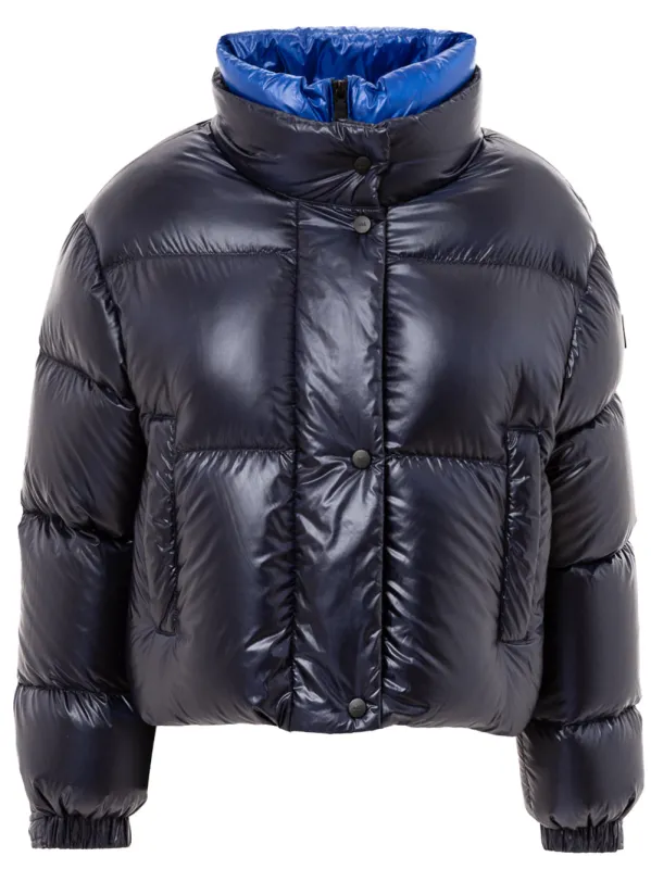 Unknown Down Jackets Blue made by Siebentaschen