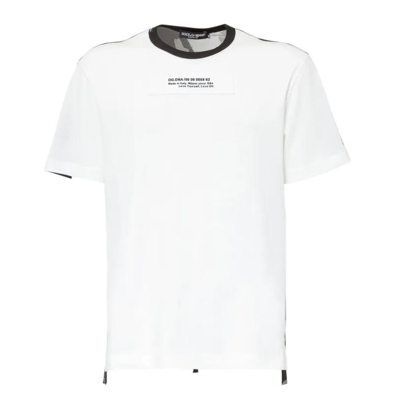 Dolce & Gabbana Man T-Shirt White made by Dolce & Gabanna