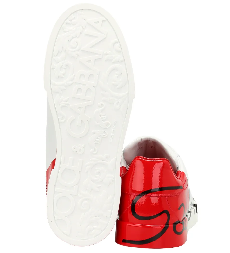 Dolce & Gabbana Woman Sneakers Patent Leather White sold by Siebentaschen product image thumbnail 5
