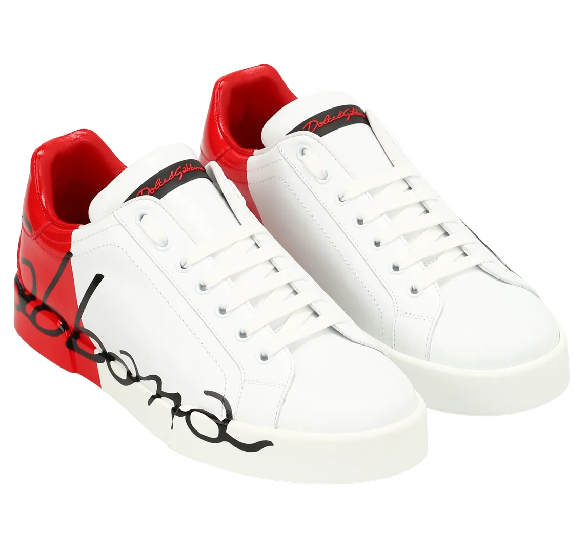 Dolce & Gabbana Woman Sneakers Patent Leather White sold by Siebentaschen product image thumbnail 2