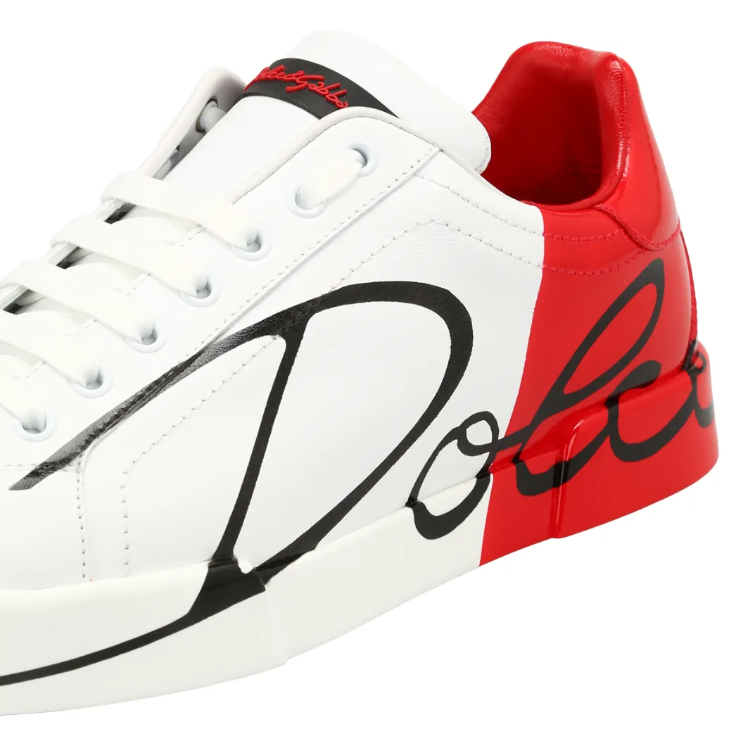 Dolce & Gabbana Woman Sneakers Patent Leather White sold by Siebentaschen product image thumbnail 3