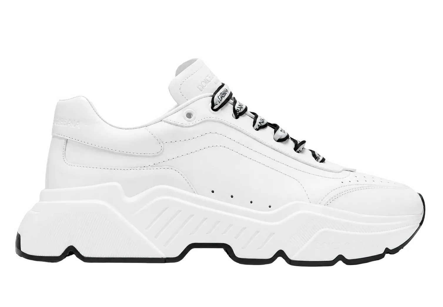 Dolce & Gabbana Woman Sneakers Vitello Nappato White sold by Siebentaschen