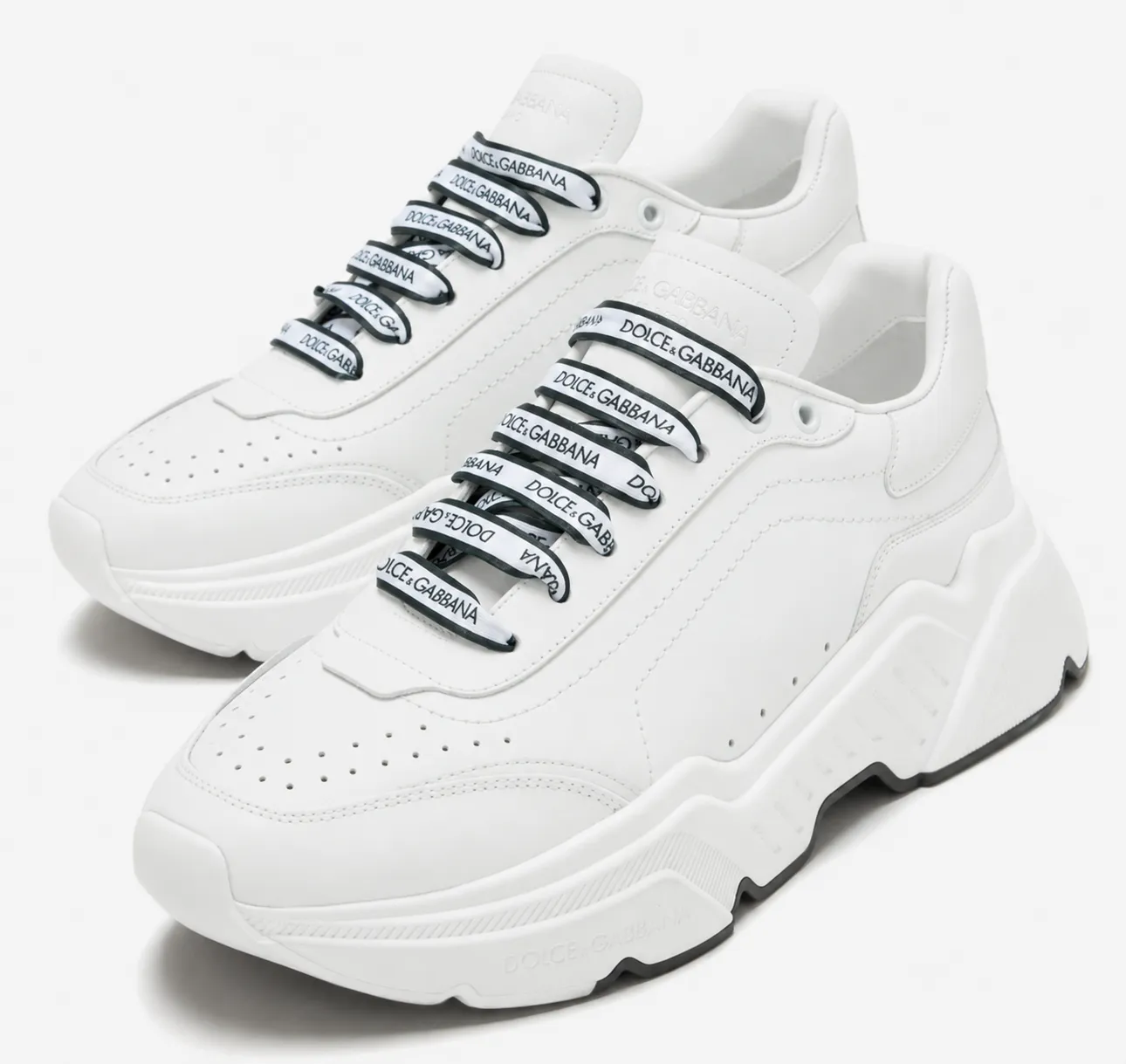 Dolce & Gabbana Woman Sneakers Vitello Nappato White sold by Siebentaschen product image thumbnail 2