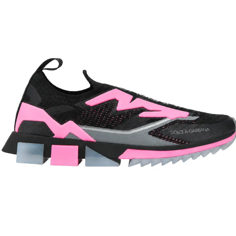 Dolce & Gabbana Woman Sorrento Sneakers Pink Black made by Dolce & Gabanna