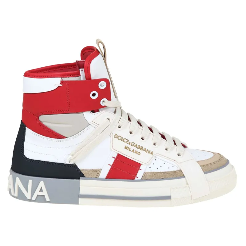 Dolce & Gabbana Man Sneakers Custom Zero Multicolor made by Dolce & Gabanna