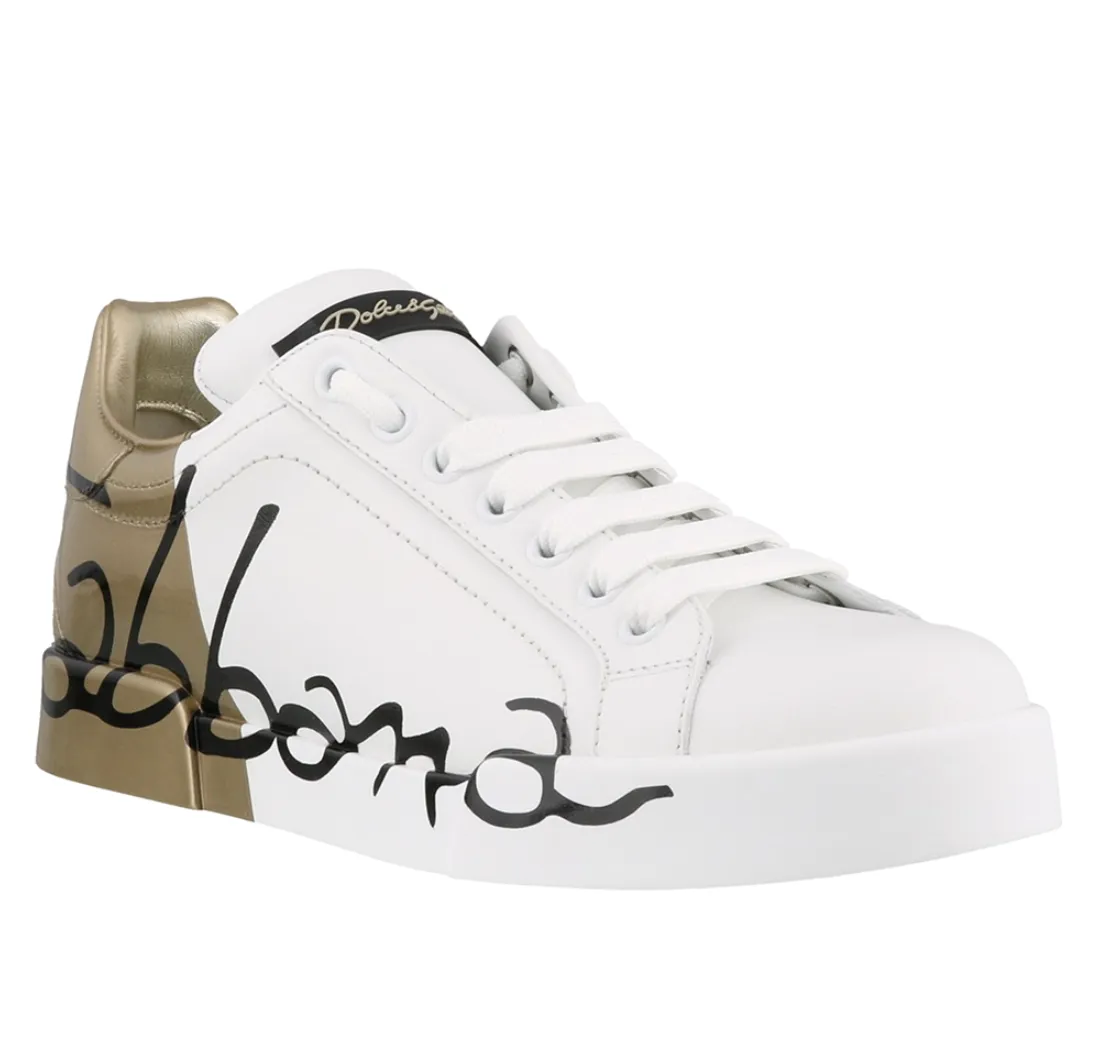 Dolce & Gabbana Woman Sneakers Patent Leather White sold by Siebentaschen product image thumbnail 3
