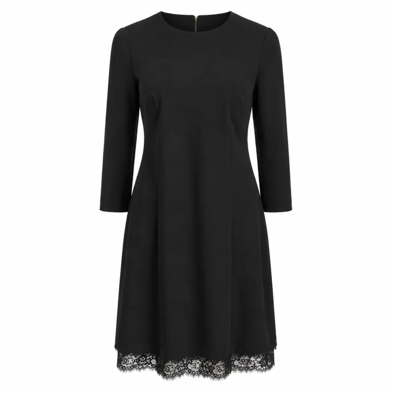 Dolce & Gabbana Woman Dress Sleeve Long Lace Black made by Dolce & Gabanna