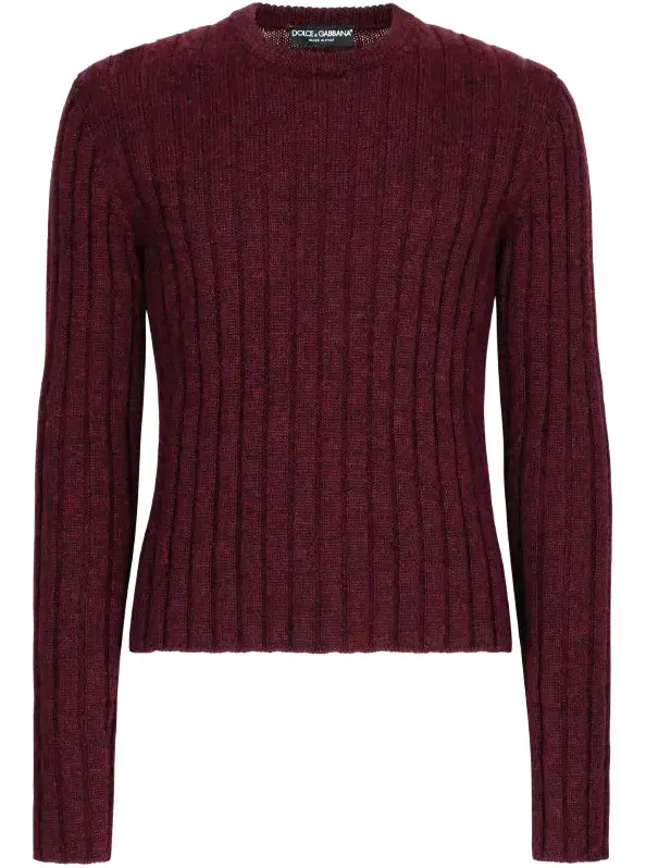 Dolce & Gabbana Man Knit Wool re-edition Red sold by Siebentaschen