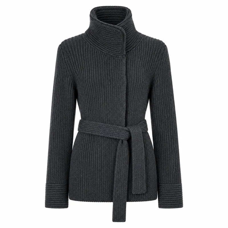 Dolce & Gabbana Woman Jacket Knit Grey made by Dolce & Gabanna