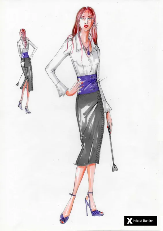 Blouse and Skirt sold by Kristof Buntinx