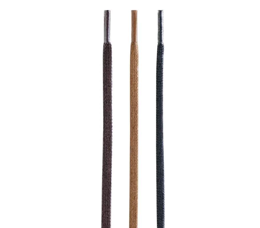 Flat Waxed Laces sold by saphir