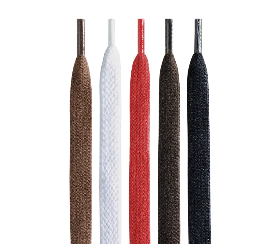 Wide Flat Laces sold by saphir