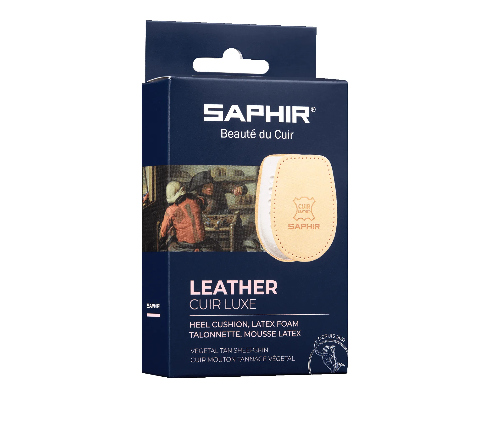 Pneumatic Heel Pieces sold by saphir