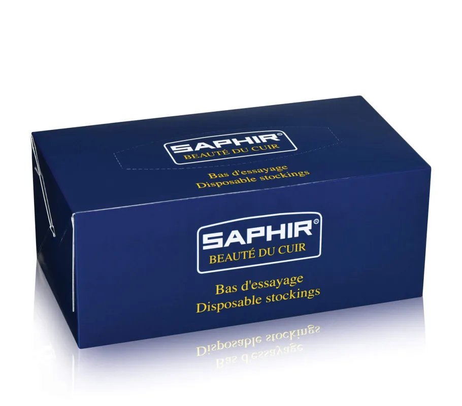 Try-on socks sold by saphir