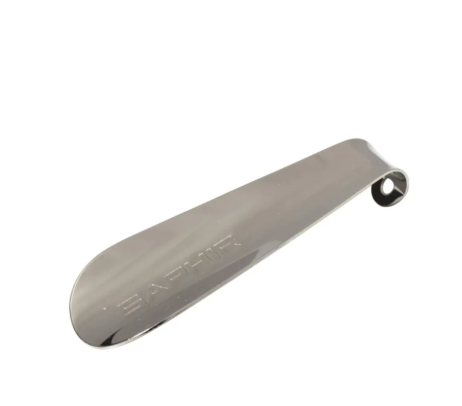Travel Metal Shoe Horn made by saphir