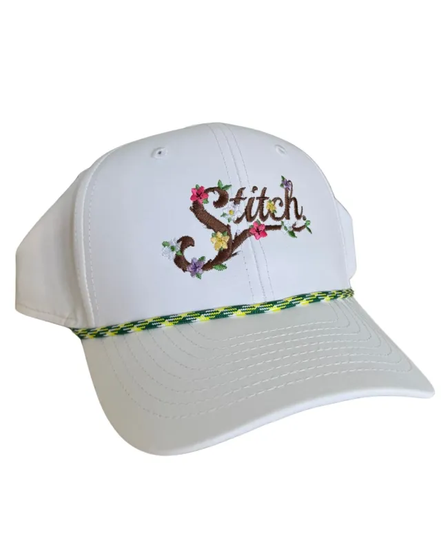 Rope Hat In Bloom sold by Stitch