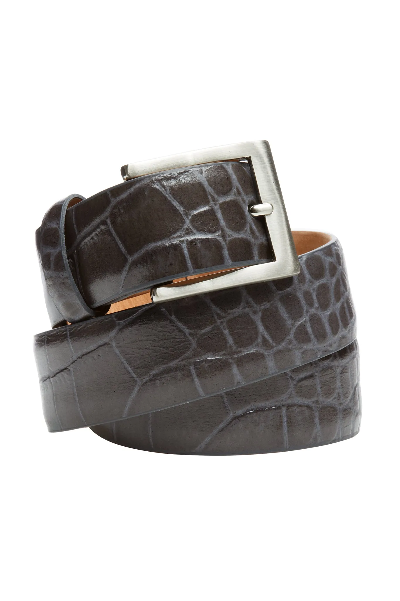 Embossed Crocodile Belt sold by Stitch