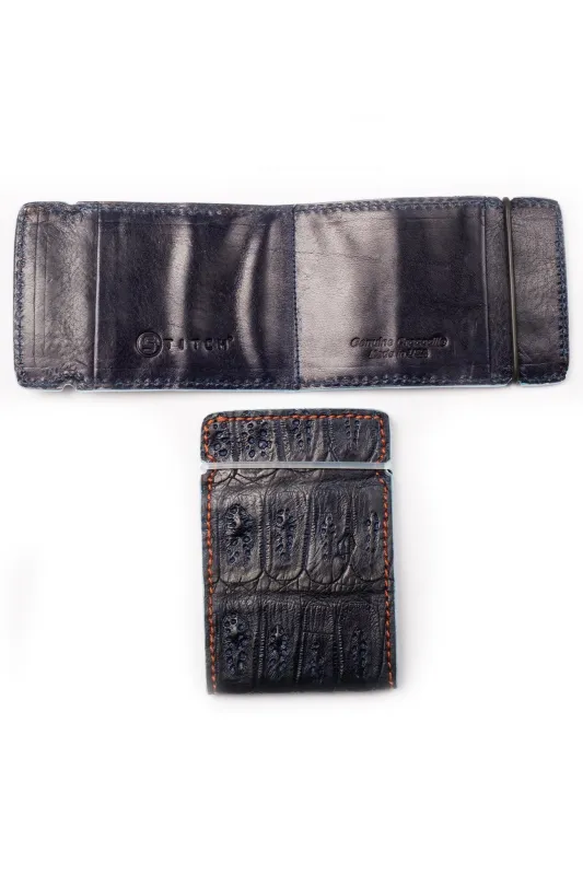 Caimin Alligator Leather Wallet sold by Stitch