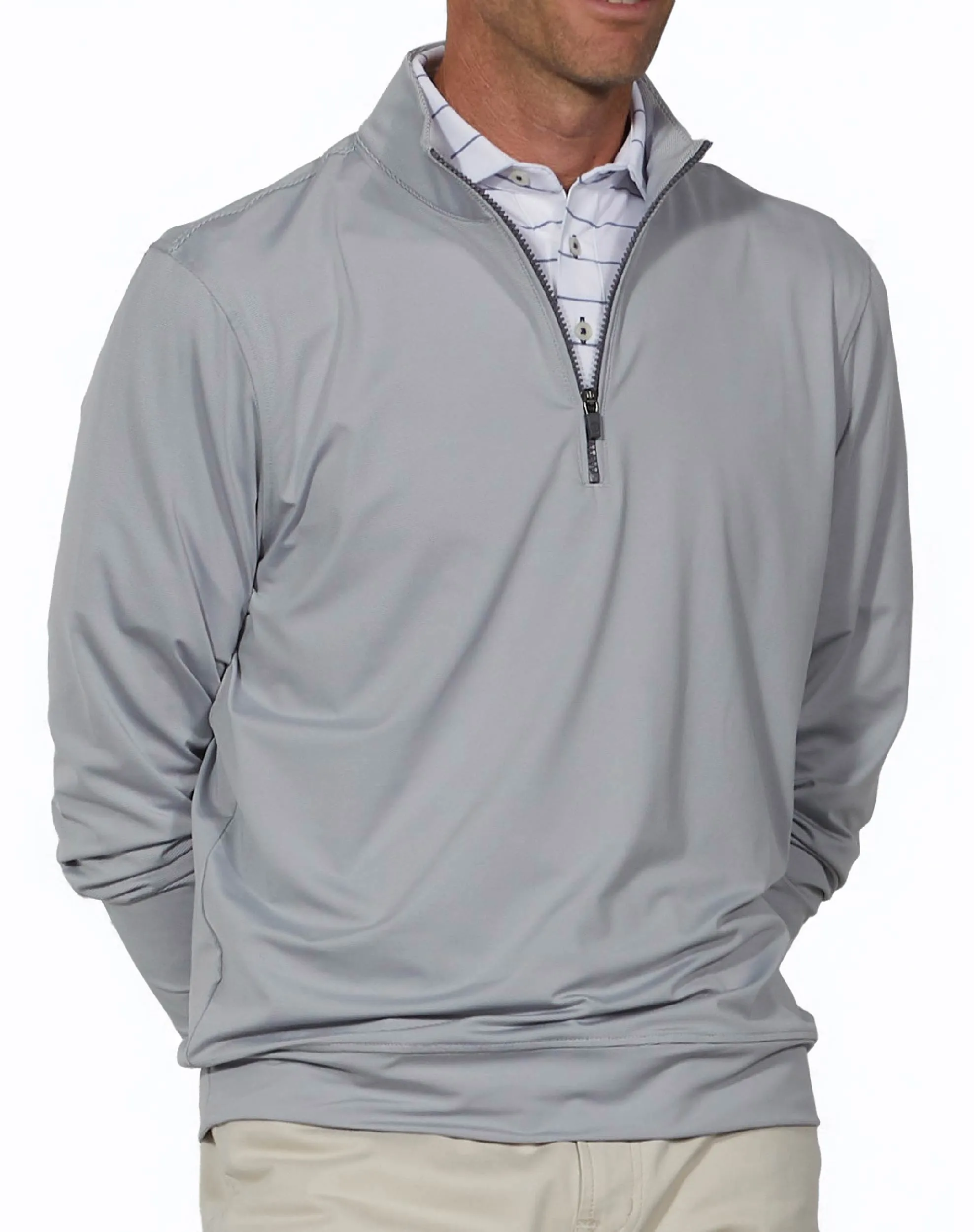 Scout Microstripe 1/4 Zip sold by Stitch