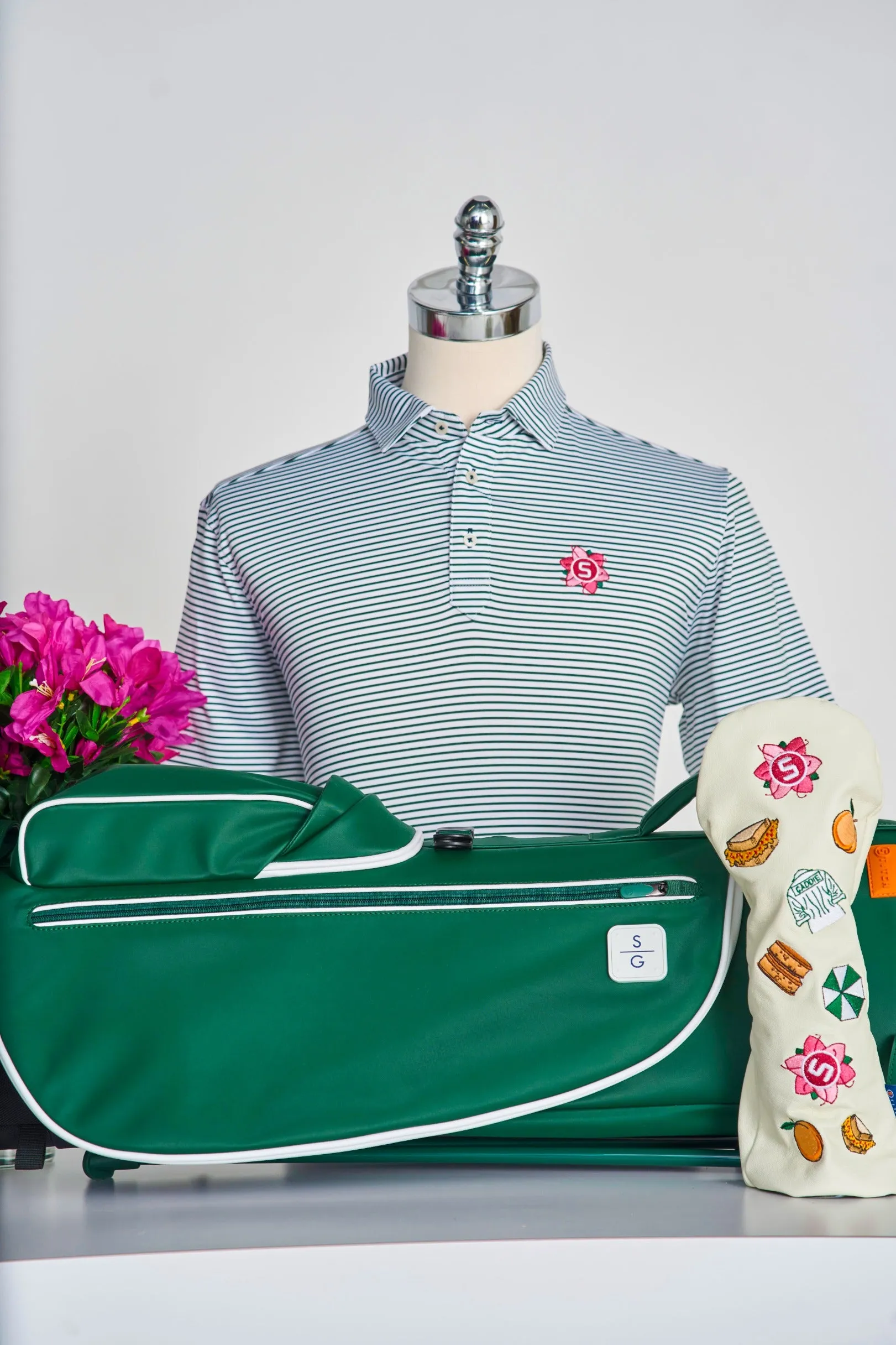 Congress Stripe - Azalea Polo sold by Stitch product image thumbnail 2