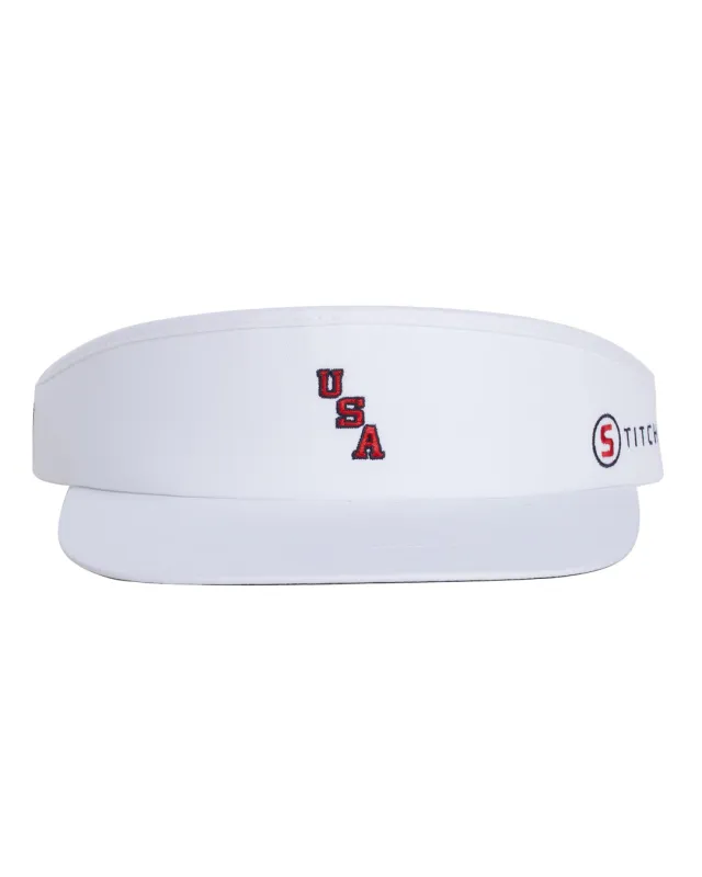 USA Visor made by Stitch