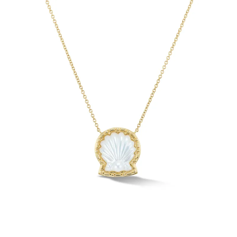 Taras Shell in Mother of Pearl made by EMILY WELD COLLINS