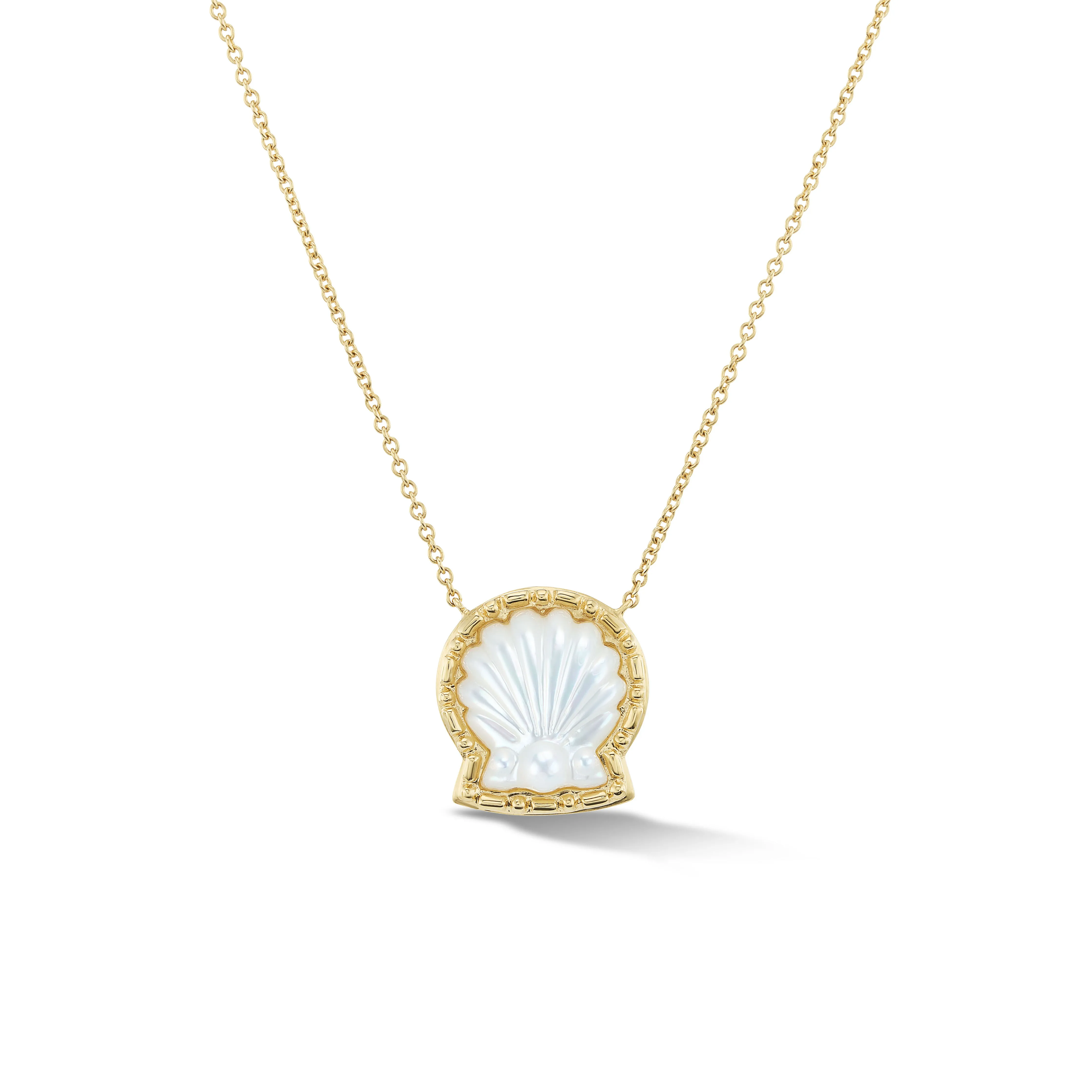 Taras Shell in Mother of Pearl sold by EMILY WELD COLLINS