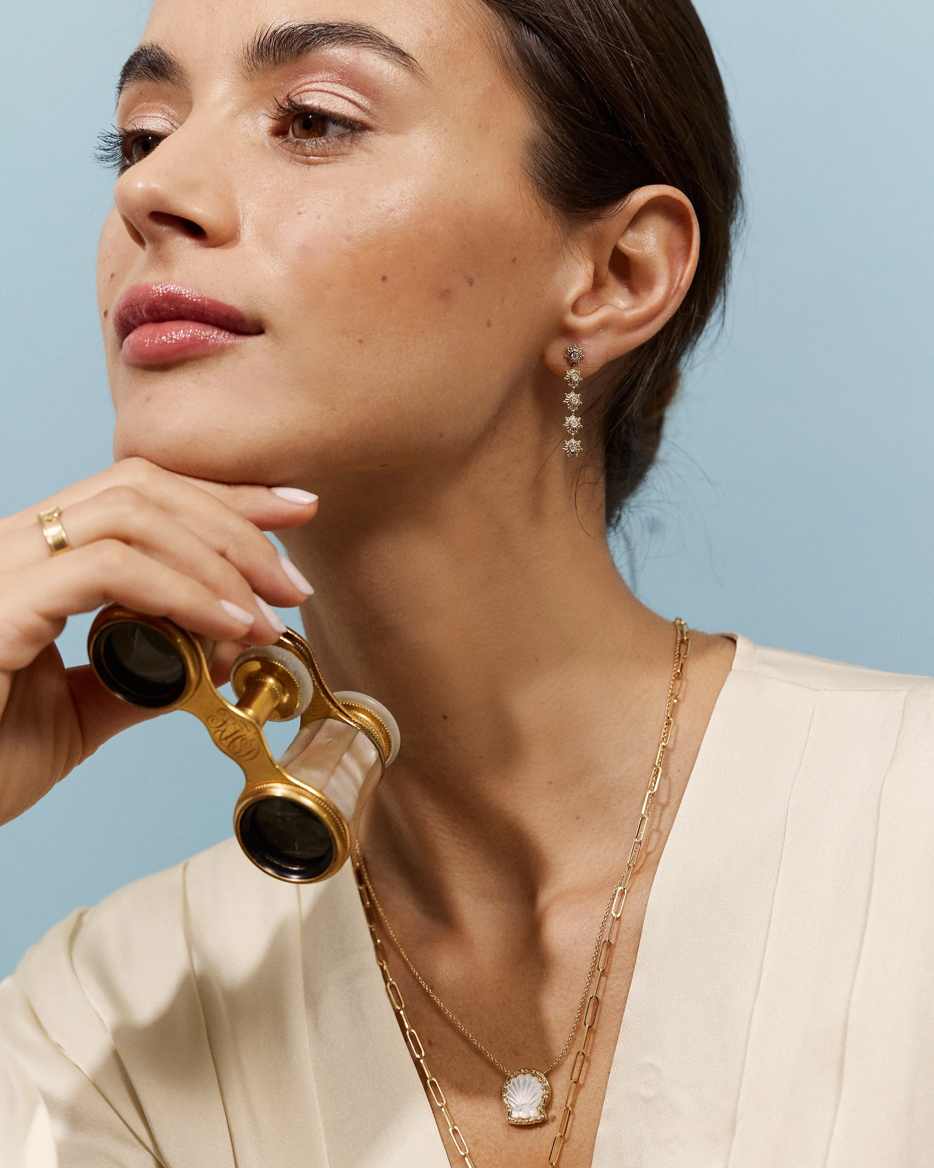 Taras Shell in Mother of Pearl sold by EMILY WELD COLLINS product image thumbnail 2
