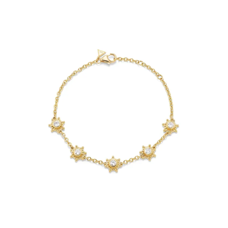 Multi Granium Star Bracelet made by EMILY WELD COLLINS