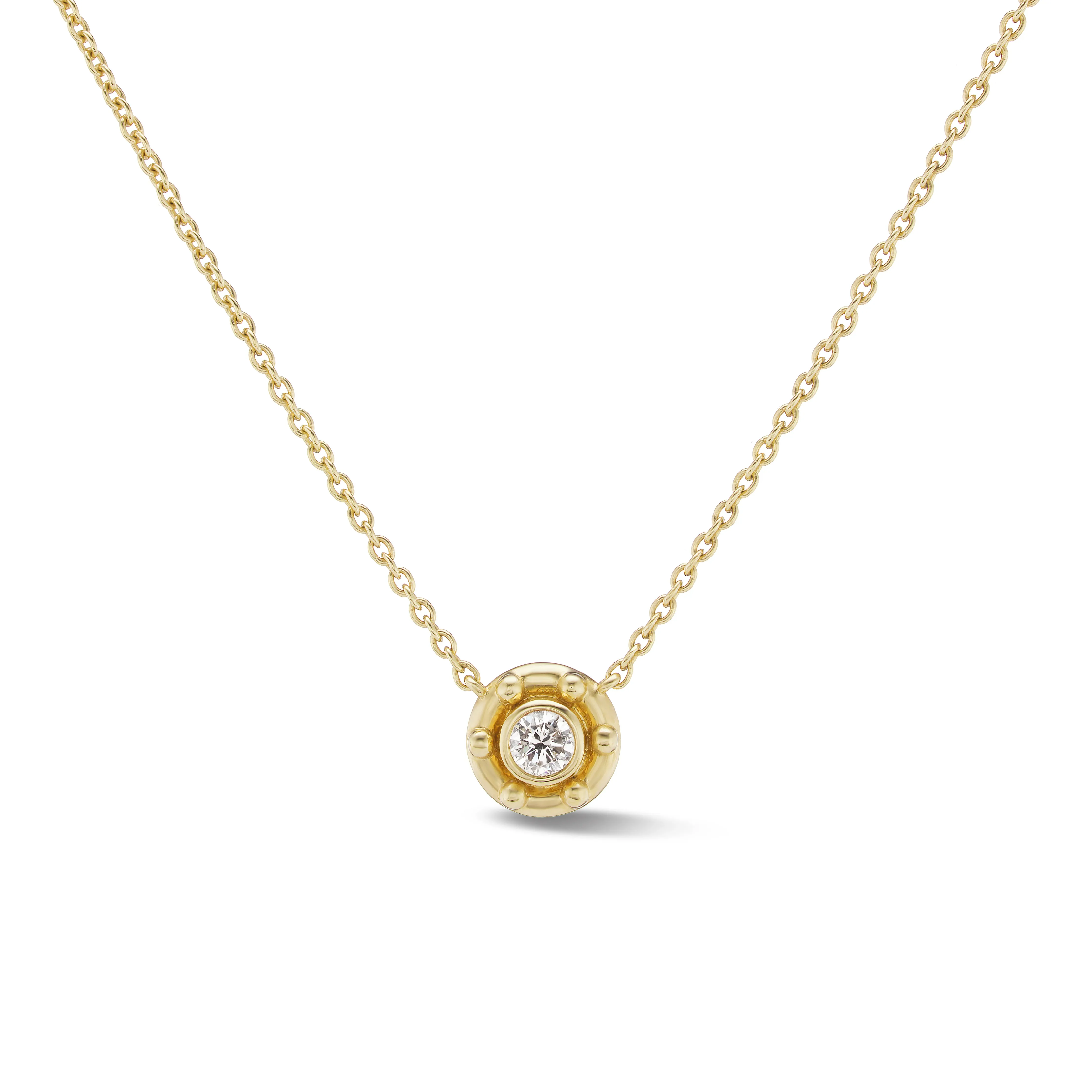 Aurifex Necklace in Diamond sold by EMILY WELD COLLINS