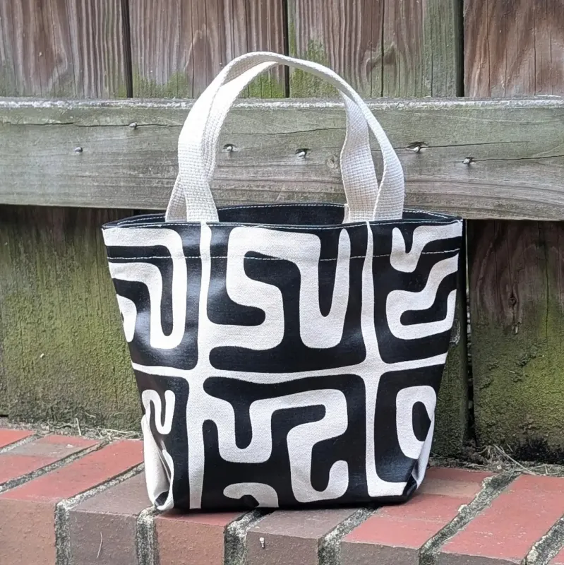 Tote Bag - Kuba Mini Shoulder Bag (Canvas) made by All Very Goods