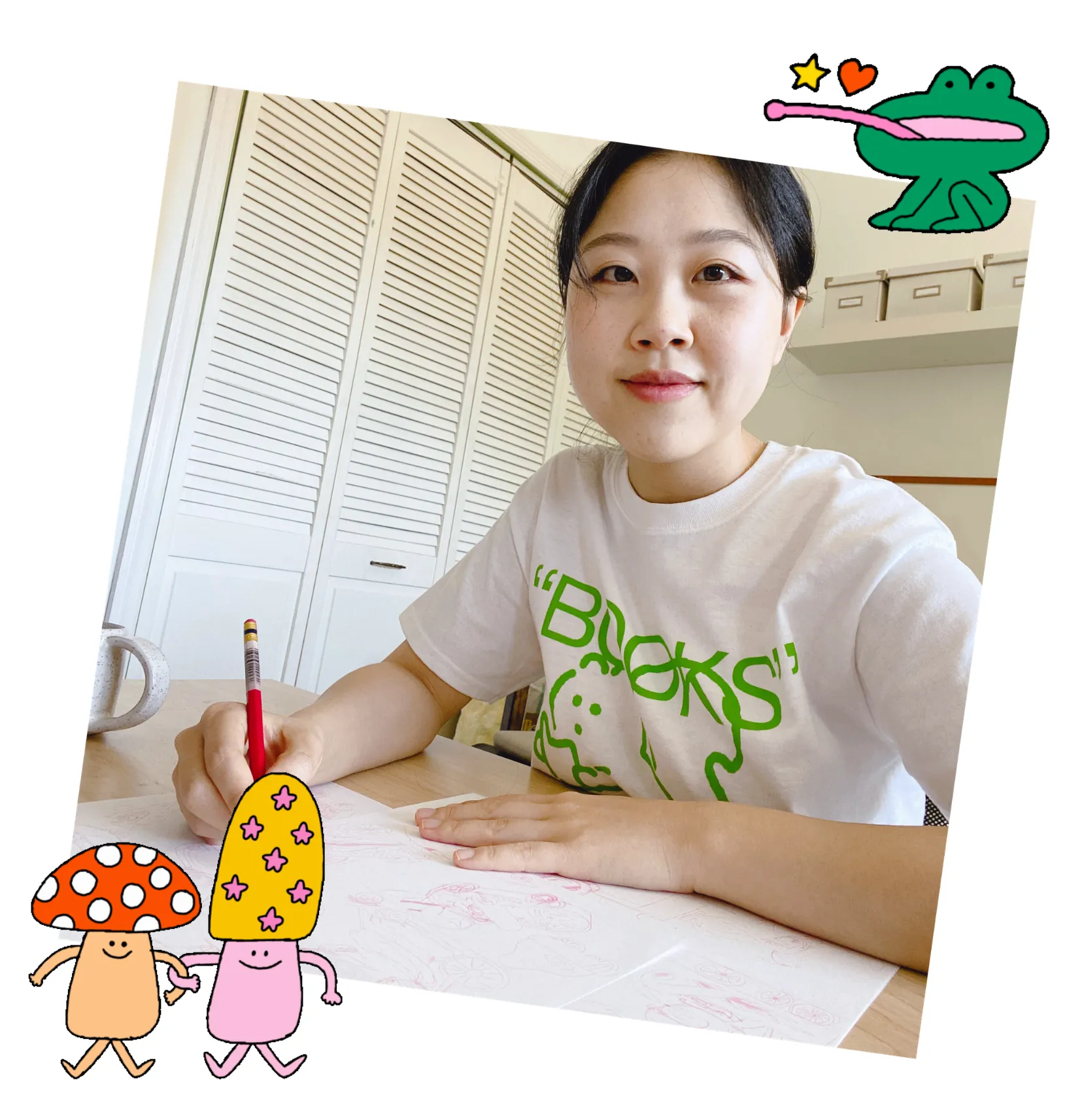 Guest Artist Bandana - All Very Goods x Min Heo sold by All Very Goods product image thumbnail 3