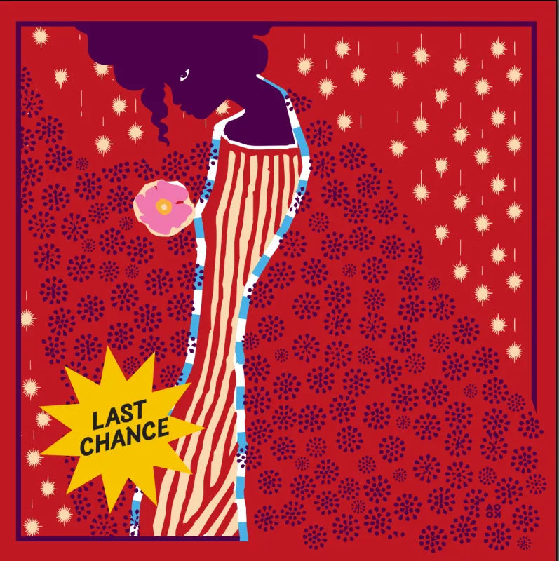 Bandana - Me Time Red made by All Very Goods