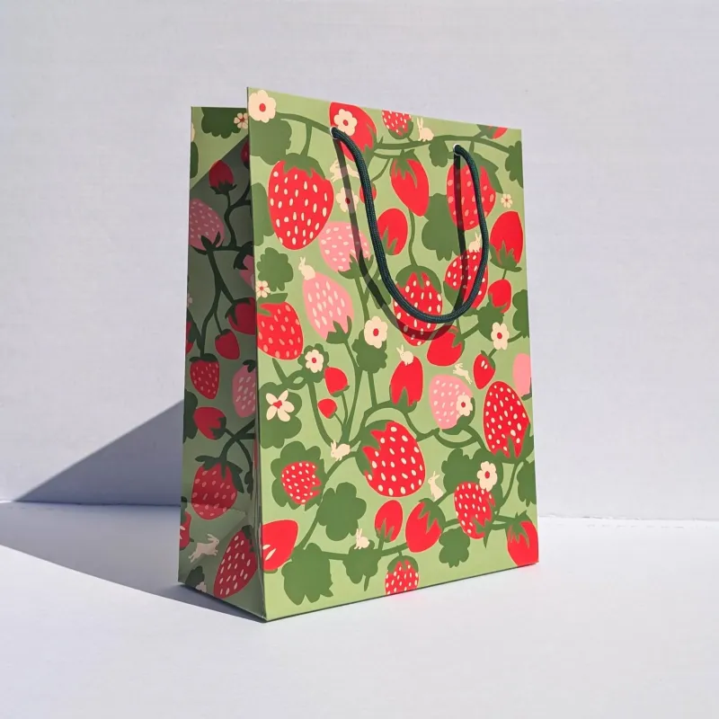 Gift Bag - Strawberry Garden made by All Very Goods