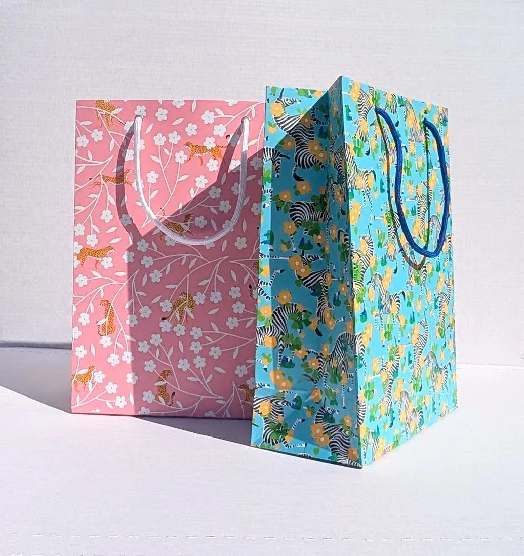 Gift Bag - Cheetahs and Cherry Blossoms sold by All Very Goods product image thumbnail 2