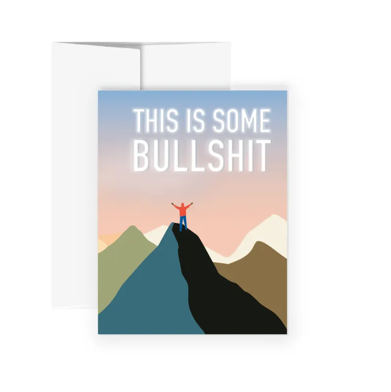 Greeting Card - This is Some Bull made by All Very Goods