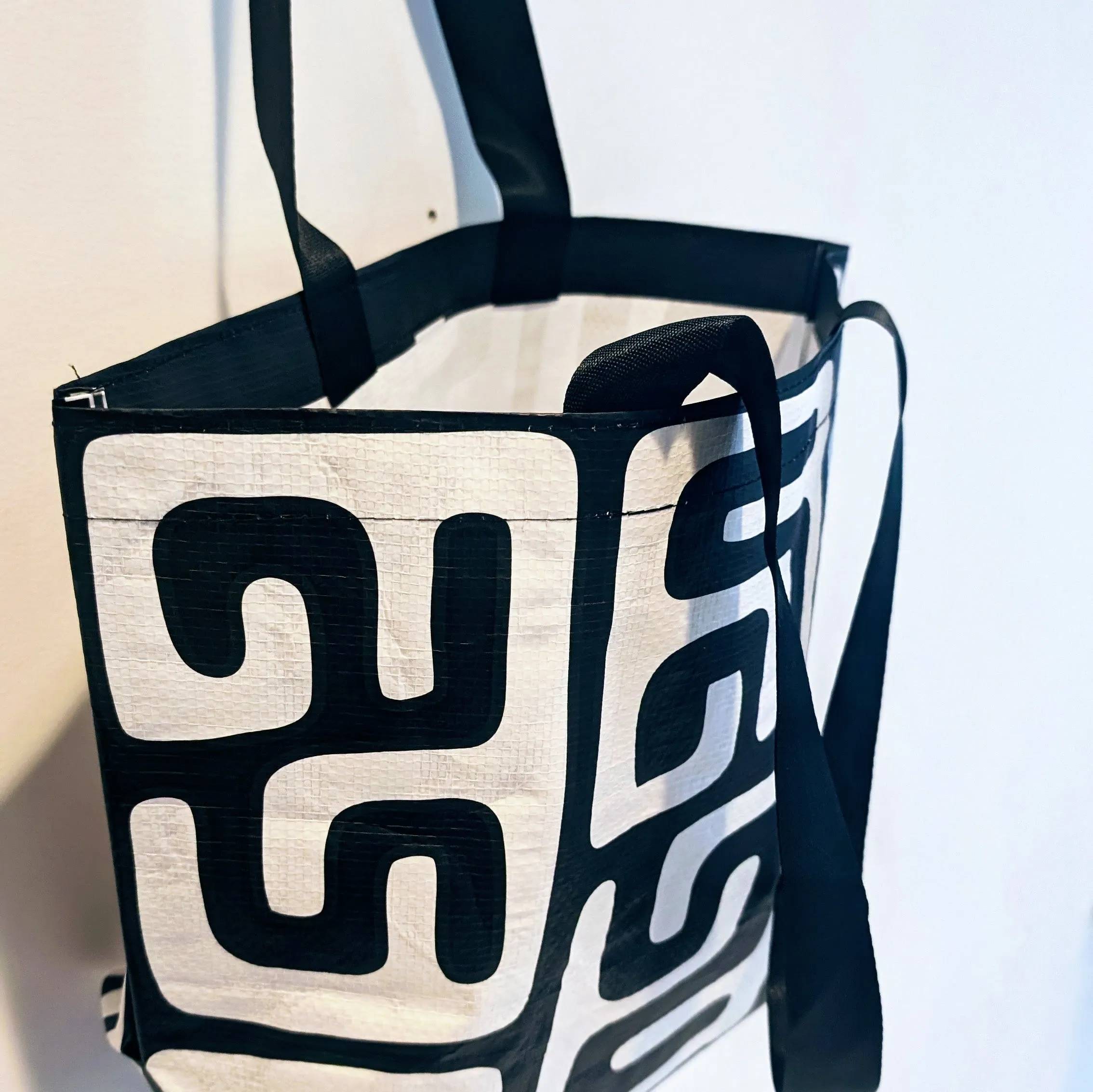 Tote Bag Small - Kuba (Black & White) sold by All Very Goods product image thumbnail 3