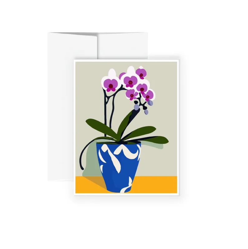 Greeting Card - Orchid 3 made by All Very Goods