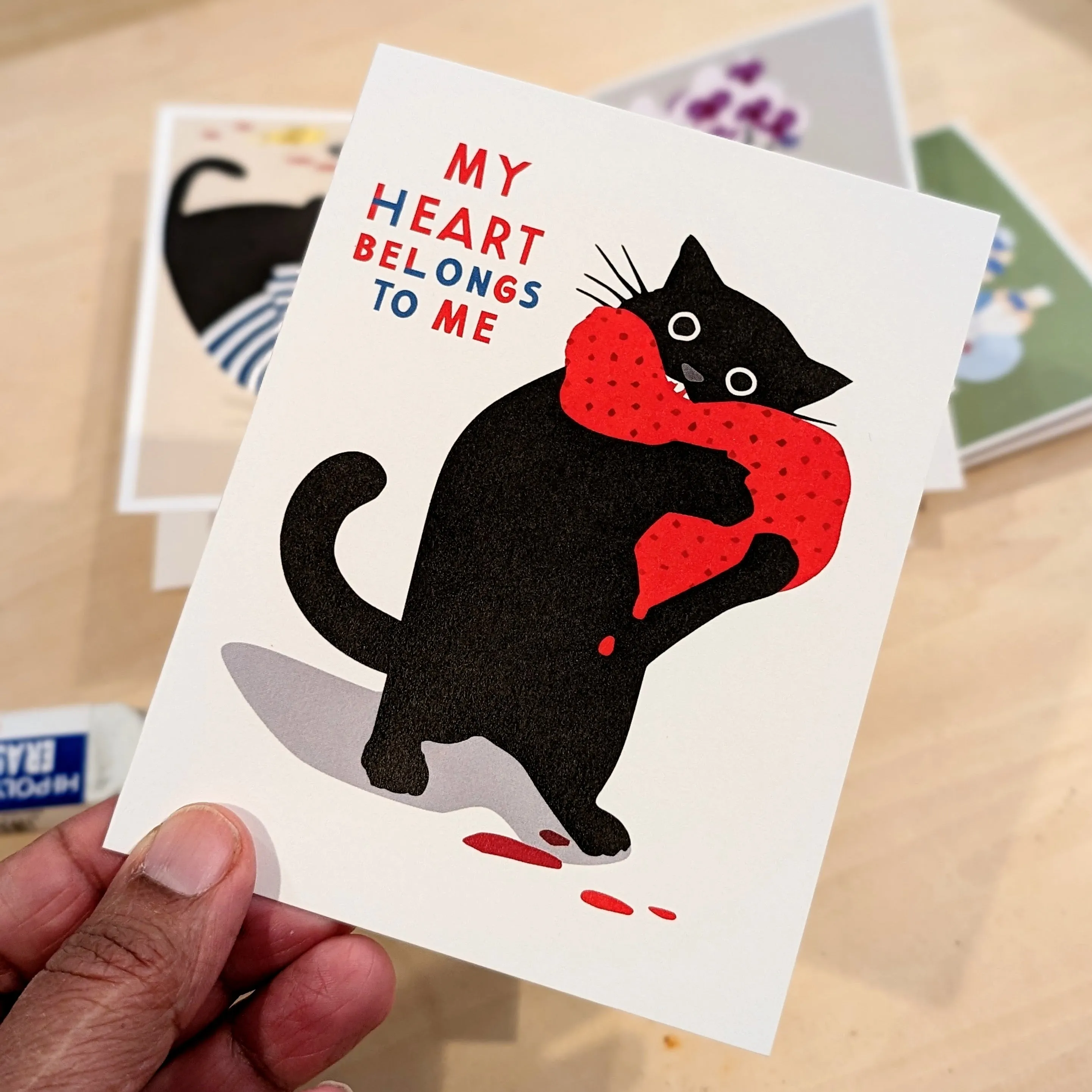 Greeting Card - My Heart sold by All Very Goods product image thumbnail 2