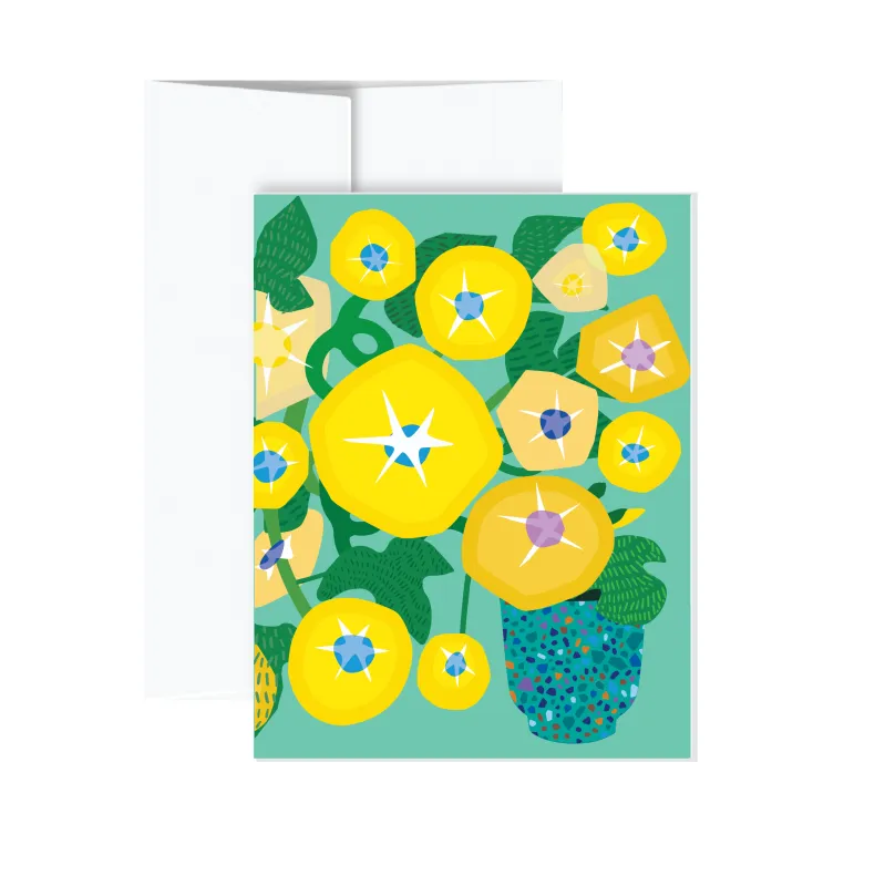 Greeting Card - High John (Morning Glory) made by All Very Goods