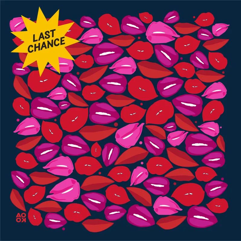Bandana - Lips made by All Very Goods